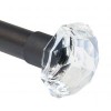 Crystal Finial for 1 1/4" Curtain Rods~Each