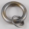 1" Ring with Loop for 1/2" Curtain Rod~Each