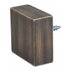 Quad Urban Bronze End Cap~Each