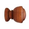 Forest Calice Finial for 1 3/8" Wood Drapery Rod