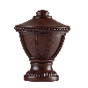 Hampton Finial- Mahogany