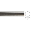 Steel Round Curtain Rod~1 3/4" Diameter (by the foot)