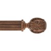 W551 Wood Finial for 2 1/4" Curtain Rod~Each