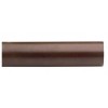 12' Smooth Wood Drapery Curtain Rod~1 3/8" Diameter