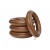 Kirsch Wood Trends Rings for 2" Curtain Rod~4 Pack