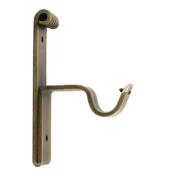 Short Wall Bracket For 3 4 Curtain Rod 1 Projection Each Short Wall Bracket For 3 4 Curtain Rod