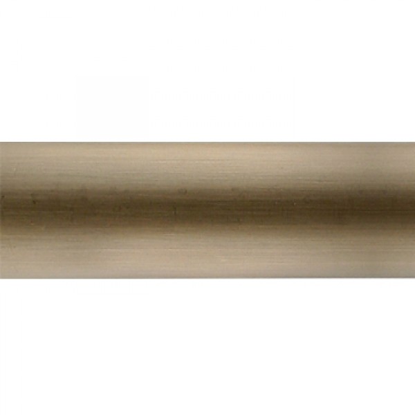 brushed brass shower curtain rod