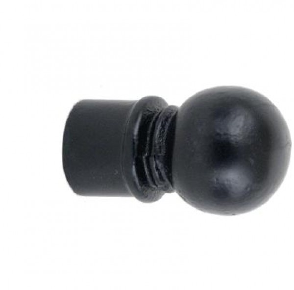 Ball Finial for 3/4" Curtain Rod~Each