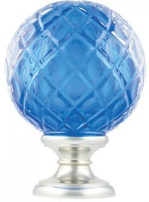 Blown Lead Crystal Finial
