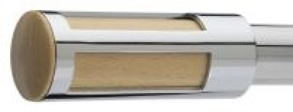 Natural/Polished Chrome 7070L Finial 