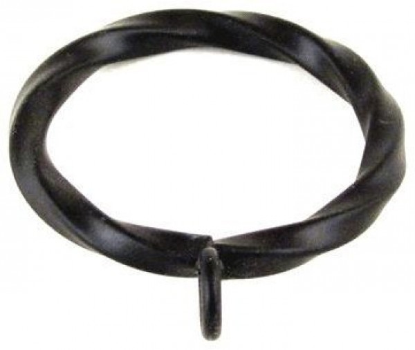 Twist Iron Curtain Ring for 1 1/2" Curtain Rod~Each