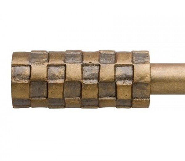 Achilles Curtain Rod Finials For 1 Metal Drapery Rods Pair