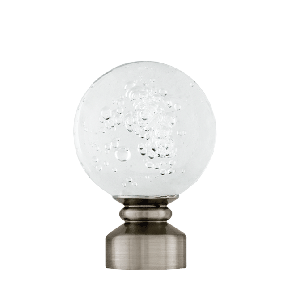 glass ball finials