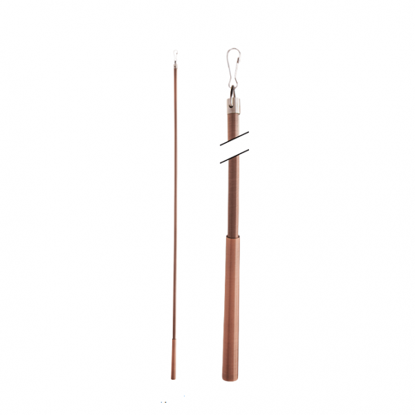 Aria 36" Drapery Pull Rod~Metal Baton Fling Wand