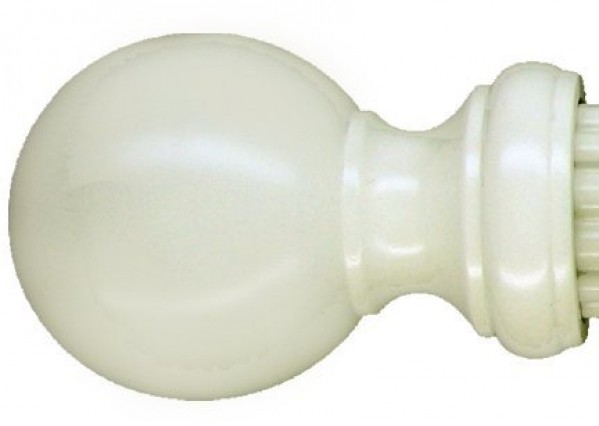 Ball Finial for 2" Curtain Rods~Each