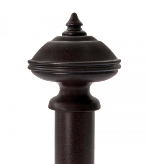 Spire Finial for 1 1/2" Diameter Rod~Aluminum~Each
