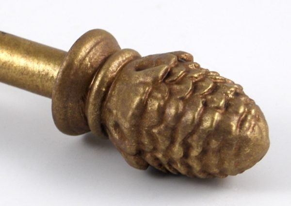 Haddonfield Finial-Small for 1/2" Curtain Rod~Each