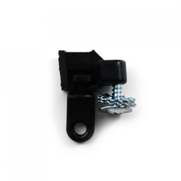 Curtain Rod Endstop with Glide for 1 1/4" Traverse Poles~Each