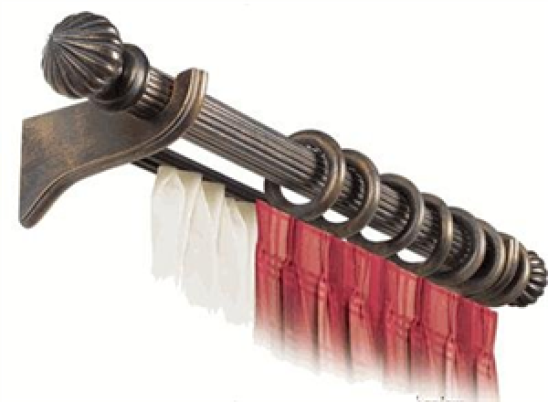 Gould 6 Foot Double Front Rod Traverse With Rings 2 1 4