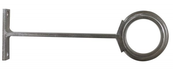 7" Metal Round Bracket for 2" Curtain Rods~Each