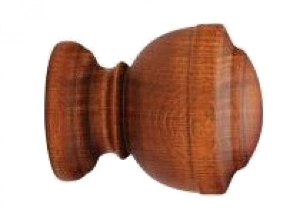 Forest Calice Finial for 1 3/8" Wood Drapery Rod