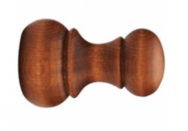Forest Campina Finial for 2" Wood Drapery Rod~Each