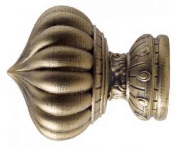 Kensington Curtain Rod Finials For 2 Quot Drapery Rods Pair