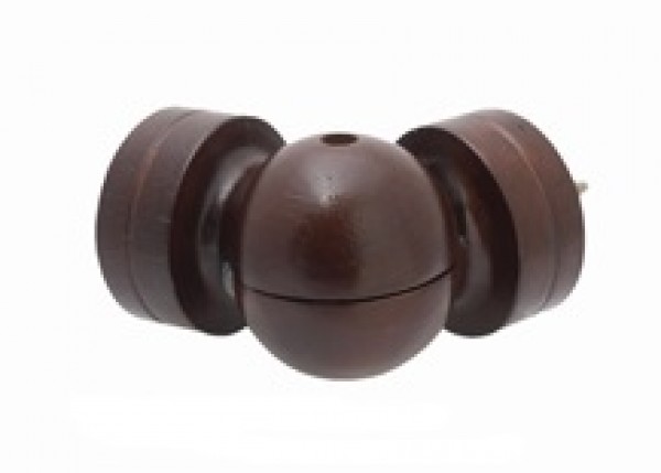 Swivel Curtain Rod Elbow For 1 3 8 Wood Drapery Rods Each