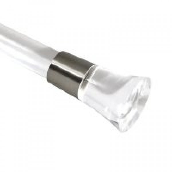 Cordial Acrylic Curtain Rod Finial for 1 1/8" Drapery Rods~Each
