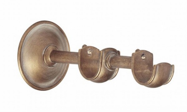 Cerise Double Curtain Rod Bracket For 1 Drapery Rods Each