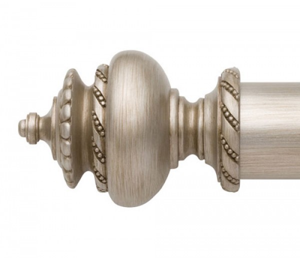 Adelaide Curtain Rod Finial For 2 1 4 Wood Drapery Rods Pair