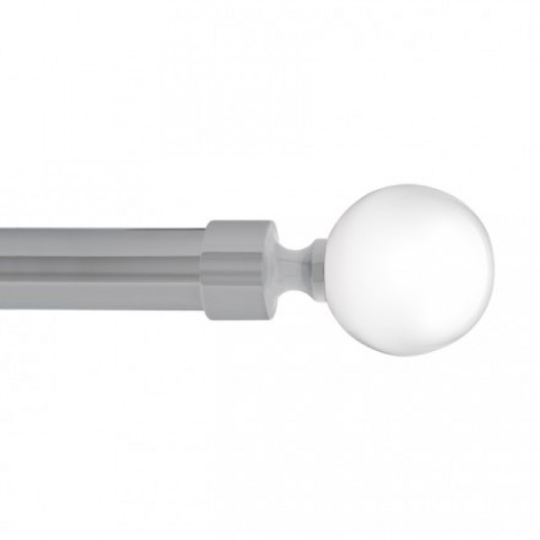 Bryant Acrylic Finial for 1 3/8" Drapery Curtain Rod~Each