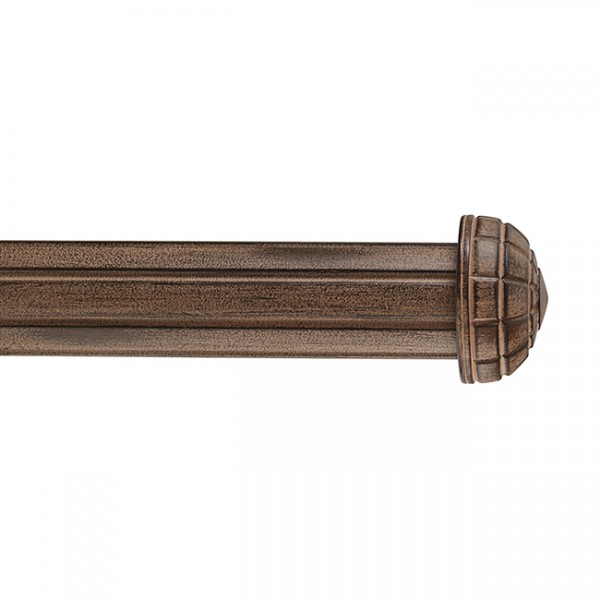 TFCR214196 Finial for 2 1/4" Curtain Rod~Each