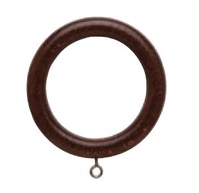 2 1/2 Wood Curtain Rod Ring for 1 3/8 Drapery Rods~Each